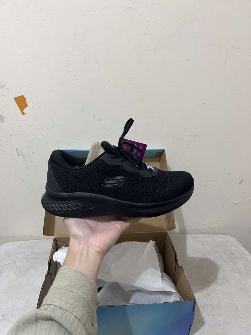 SEPATU SKECHERS WOMEN SKECH LITE PRO WARM GLOW BLACK 150019BBK