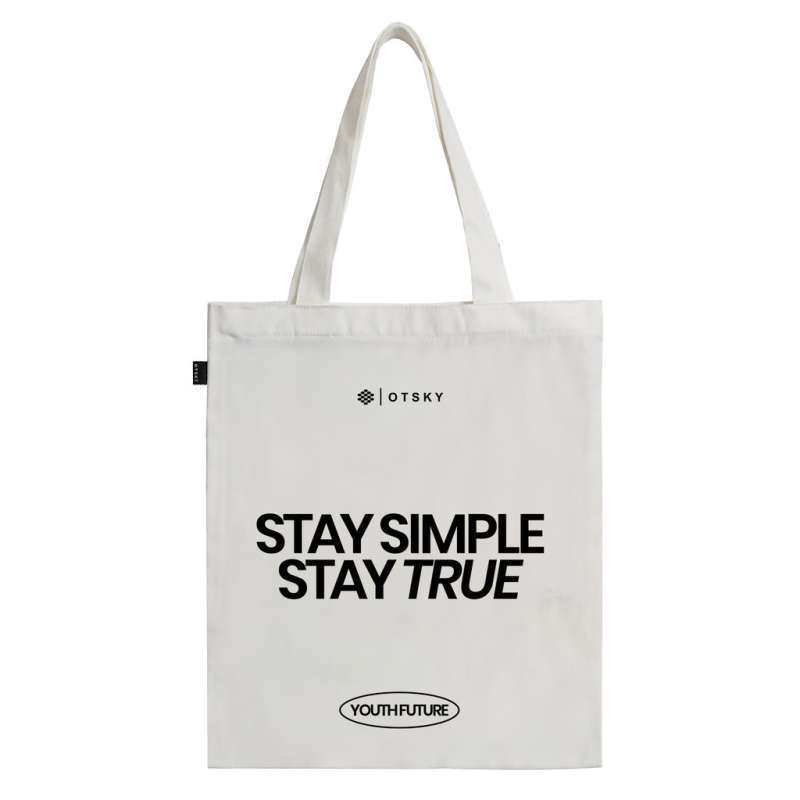 Otsky Ransel Promo Otsky Tas Totebag New Stay True Pria / Wanita Diskon 42% Di ...