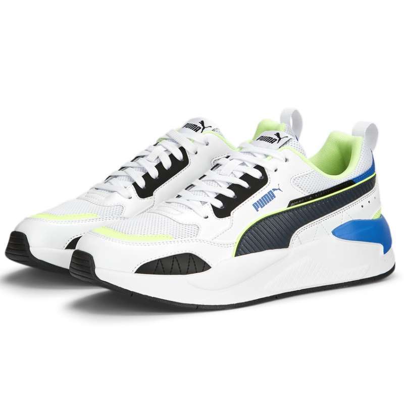 Puma Trainers X Ray Square Puma Promo Puma Sepatu Sneakers Kasual X-ray  Square White- Black-fas