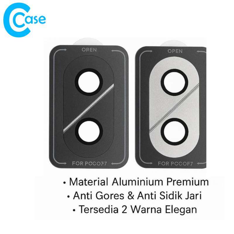 Jual Premium Lens Camera Protector - Pelindung Kamera Poco F7 - Black ...