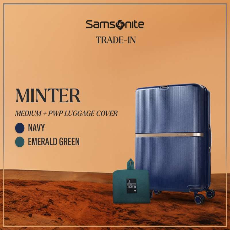 Jual Samsonite Trade In Koper Minter Medium Navy Foldable