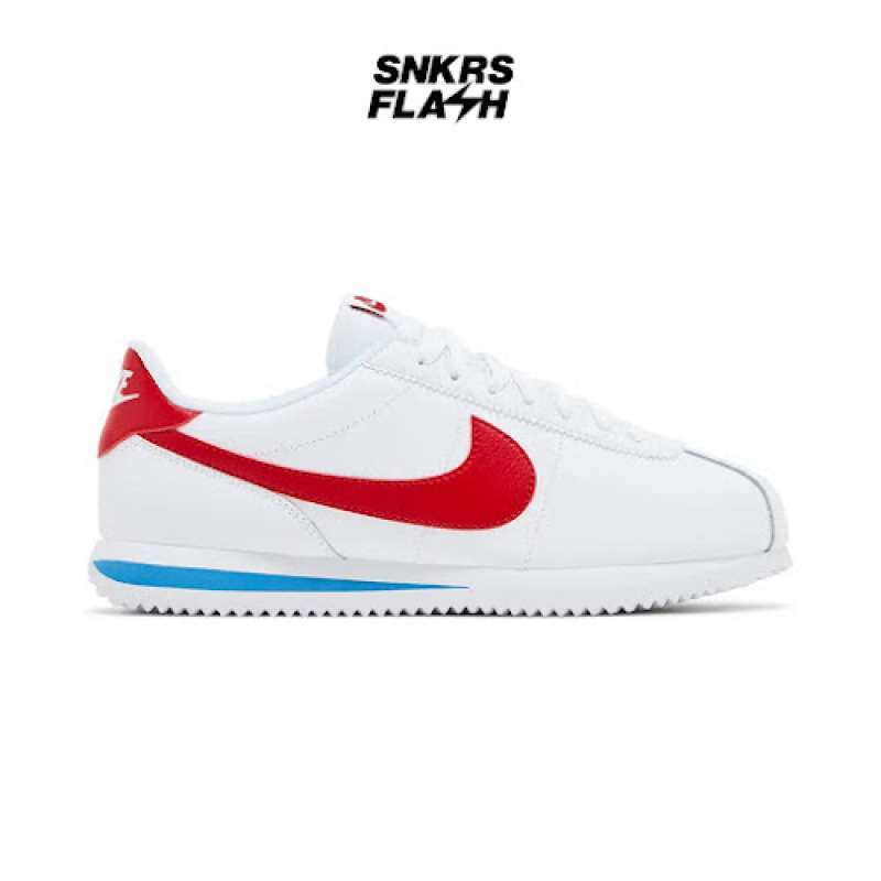 Sepatu Sneakers Wanita NIKE CORTEZ FORREST GUM WHITE VARSITY RED DN1791108