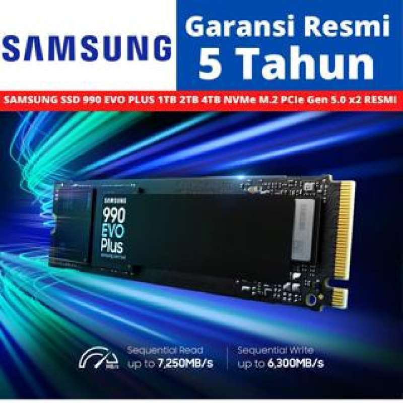 SSD Samsung 990 EVO PLUS 1TB 2TB 4TB NVMe PCIe Gen Gen 100%  Original