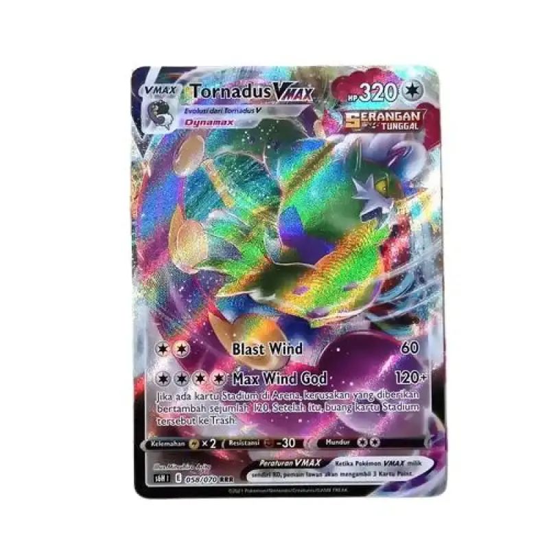 tornadus vmax pokemon card value Pokemon Chilling Reign Tornadus VMAX #209 main image 1