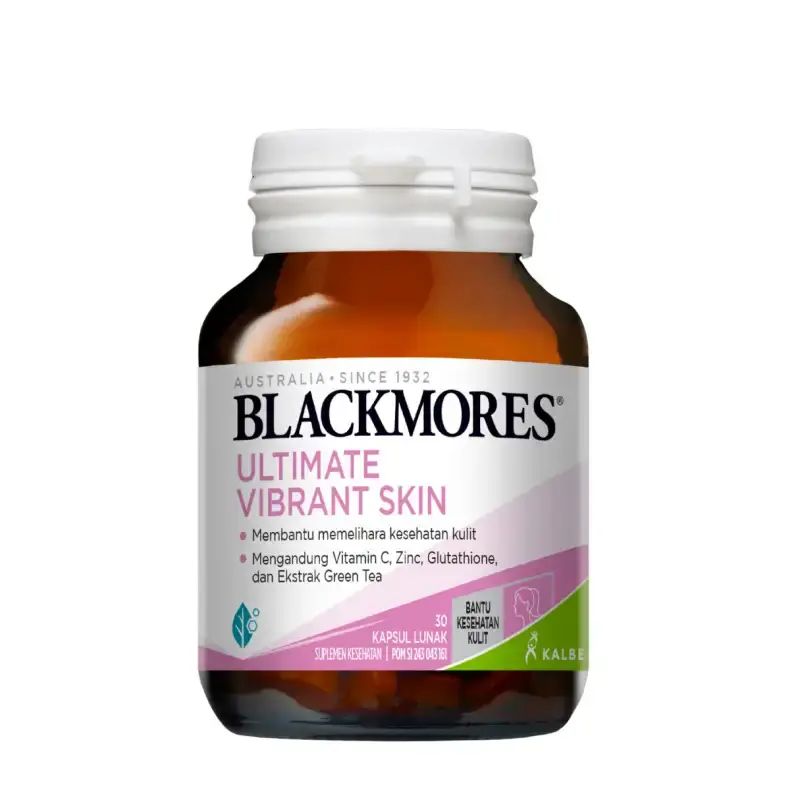 Jual Blackmores Ultimate Vibrant Skin Glutathione Vitamin C 30 Kapsul Lunak Di Seller Health And Wellness Flagship Store - Kelapa Gading Timur, Kota Jakarta Utara