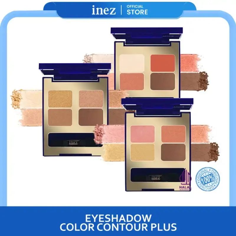 Promo Inez Eyeshadow Collection Eye Shadow Palette 4 Warna Diskon 13% ...