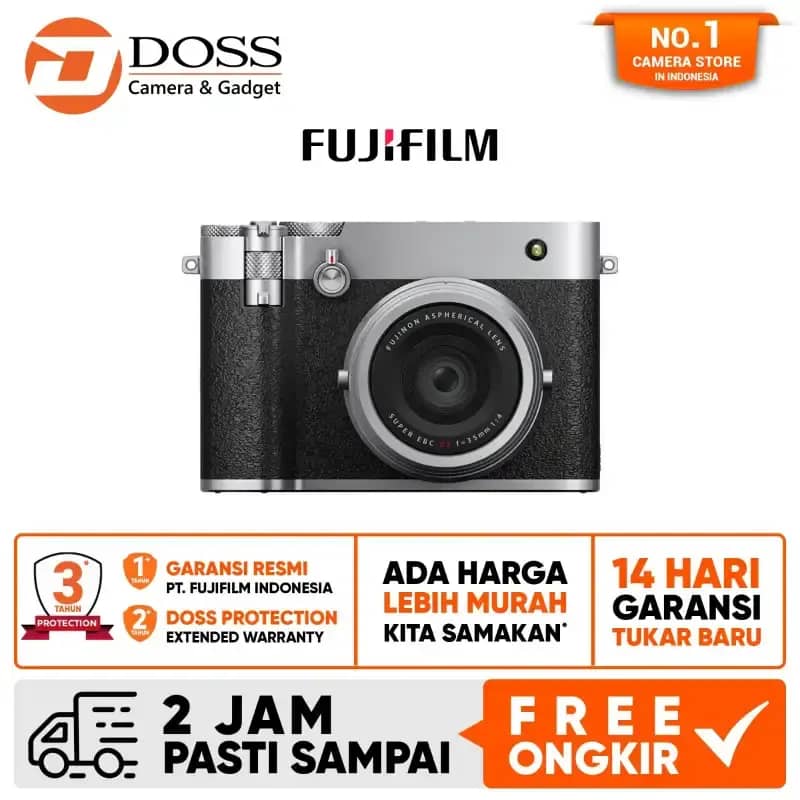 Fujifilm GFX100RF Medium Format Mirrorless Camera GFX100 RF GFX 100RF