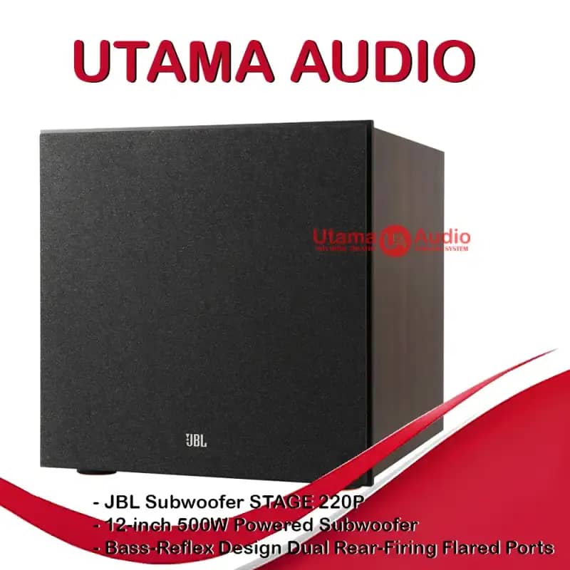 Jual Jbl Stage 220p 12 Inch Active 500w Powered Subwoofer