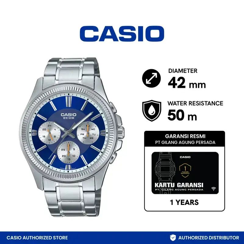 mtp 1375d casio wr50m harga
