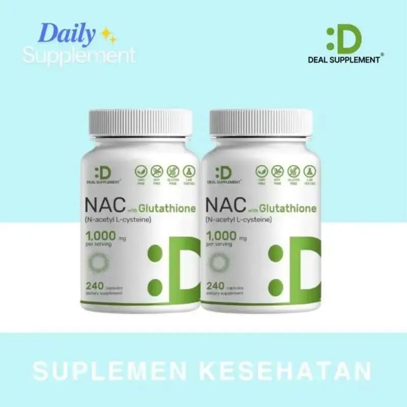 is glutathione good for liver ORIGINAL Deal Supplement NAC with Glutathione 1,000mg