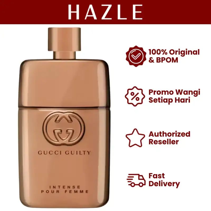 Jual Parfum Gucci Guilty Pour Femme Intense Woman Edp 90 Ml Di