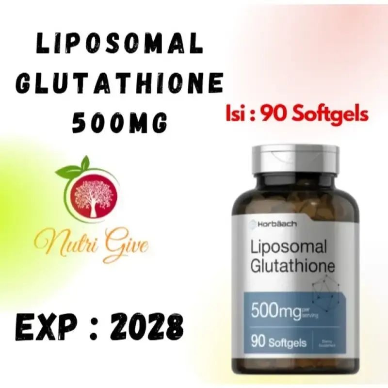 Promo Horbaach Liposomal Glutathione 500mg - 90 Softgels Non-gmo Gluten  Free Global Farma Diskon 3% Di Seller Global Farma Medicine - Tanah Kali  Kedinding, Kota Surabaya