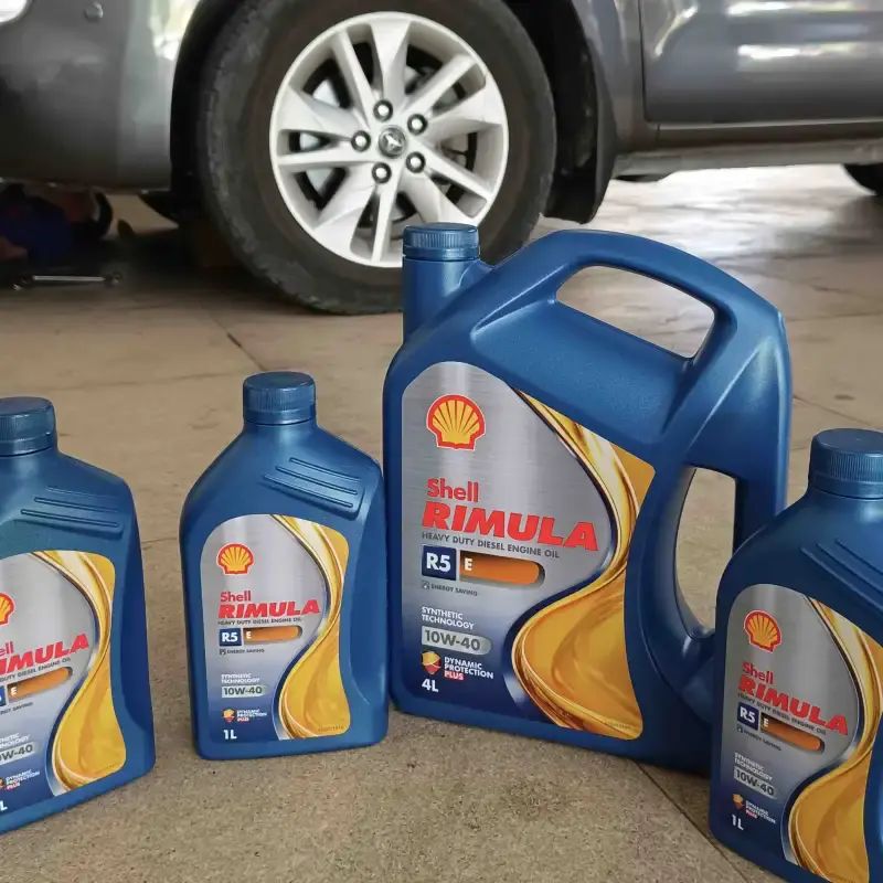 Jual Shell Rimula R5e Synthetic Heavy Duty Diesel Engine Oil 10w-40 Api ...