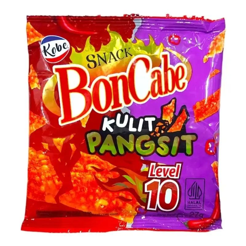 Jual Kobe Snack Boncabe [1 Renteng Isi 10 Bungkus @ 25g] - Snack ...