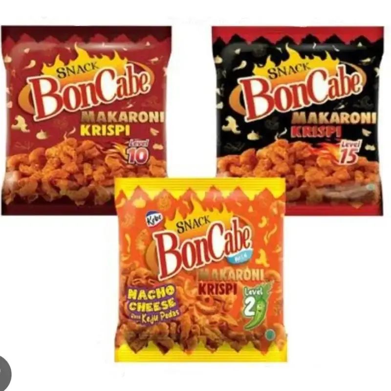 Jual Kobe Snack Boncabe [1 Renteng Isi 10 Bungkus @ 25g] - Snack ...