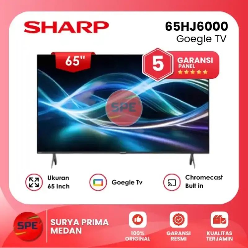Jual Goegle Tv Sharp Ukuran 65 Inch Inch 4t-c65hj6000 ( Garansi Resmi ...