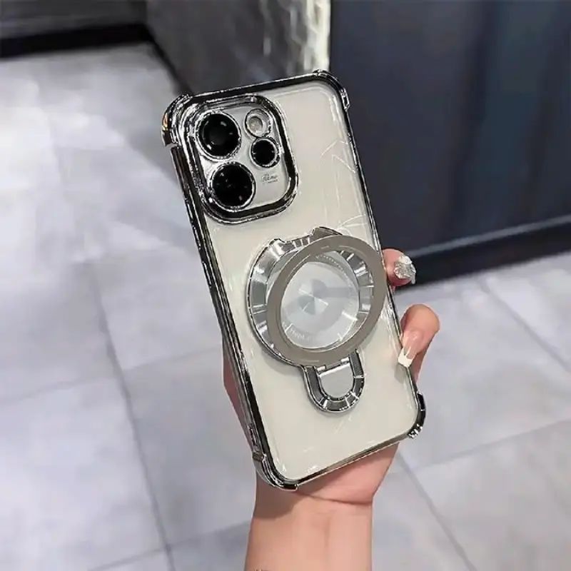 Promo Case For OPPO Reno 15 5g Desigh MagSafe Stand Holder Softcase ...