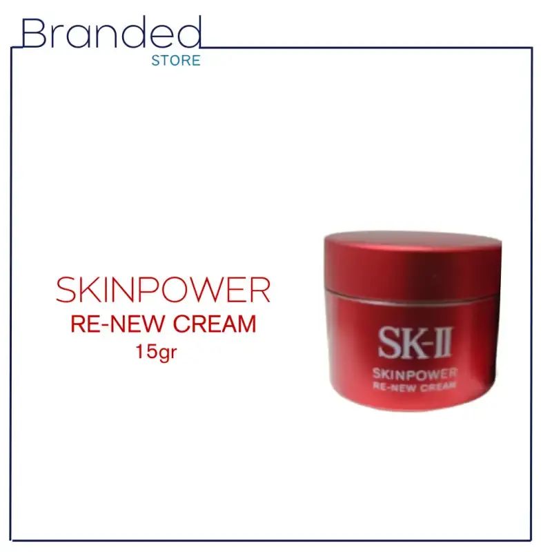 Promo Sk-ii Skinpower Re-new Renew Cream 15gr Diskon 17% Di Seller