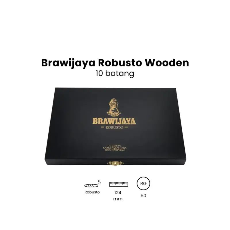 Jual Cerutu Brawijaya Robusto (wood Box Isi 10 Batang) Di Seller Javan Cigars Cerutu Indonesia - Pamulang Timur, Kota Tangerang Selatan