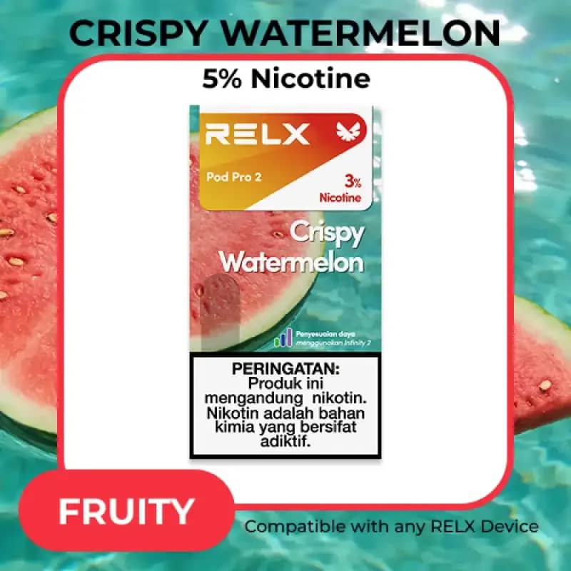 Jual Relx Pod Pro 2 - Crispy Watermelon Di Seller Relx Store Indonesia  Flagship Store - Pegangsaan Dua, Kota Jakarta Utara