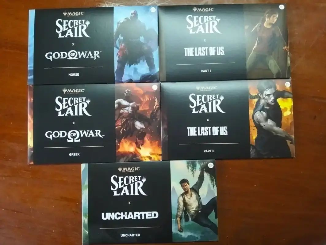 MTG Secret Lair God Of War MTG Secret Lair X God Of War: Greek