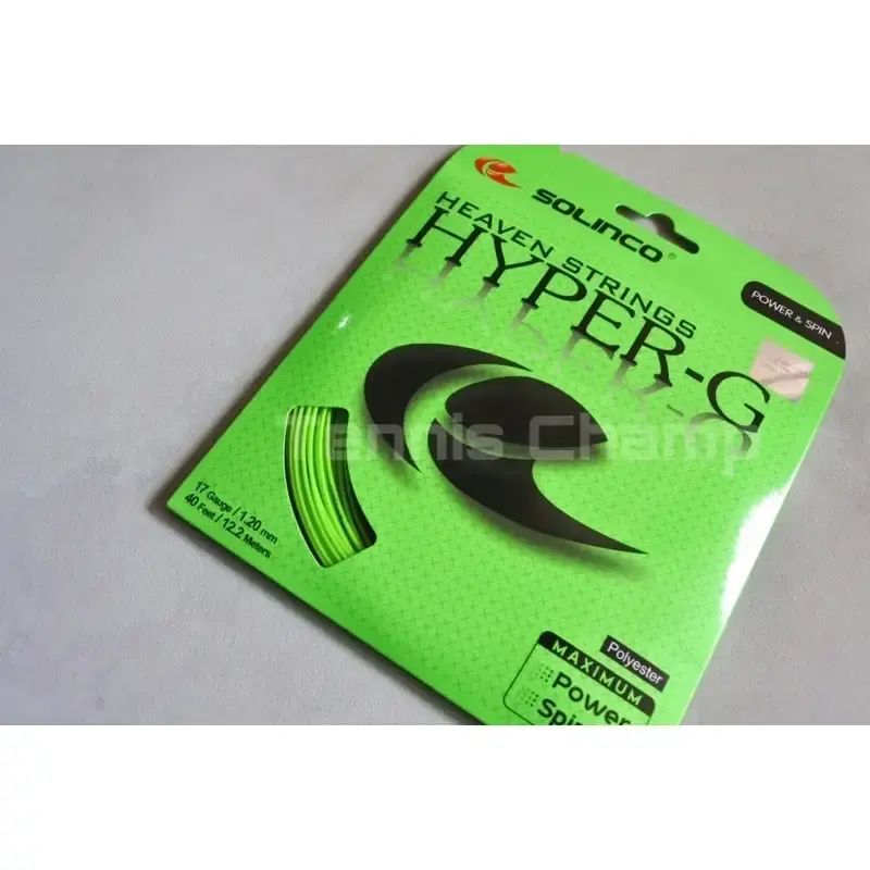 Nota Senar Racket Jual Senar Raket Tenis Solinco Hyper-g Power Spin/tennis Racket String ...