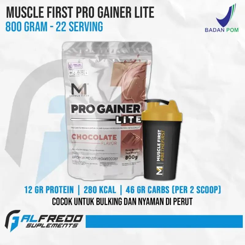 Ba Muscle First Jual Muscle First Pro Gainer Lite 800 Gram 22 Serving Gainer M1 Lite ...