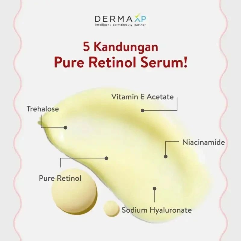 Jual Derma Xp Pure Retinol Serum 15ml - Serum Anti Aging Antioksidan ...