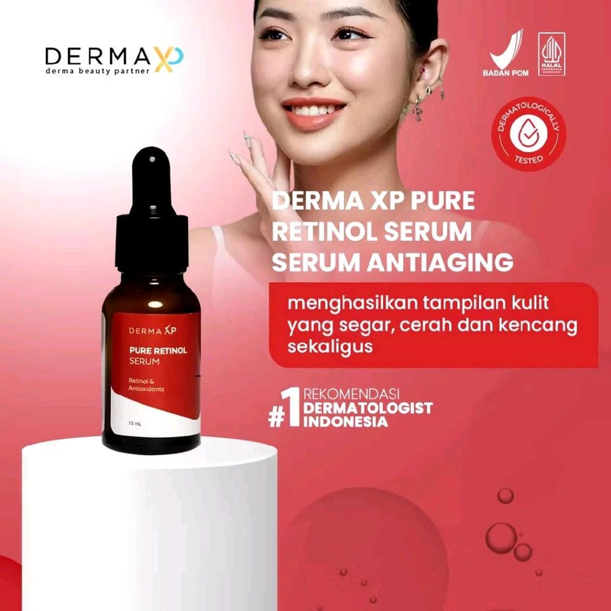 Jual Derma Xp Pure Retinol Serum 15ml - Serum Anti Aging Antioksidan ...