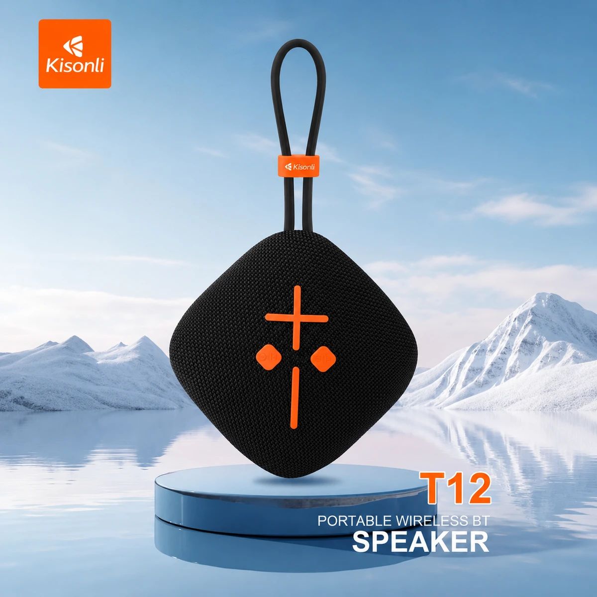 Promo Kisonli Speaker Bluetooth Portable T12 Mini Wireless Stereo Bass ...