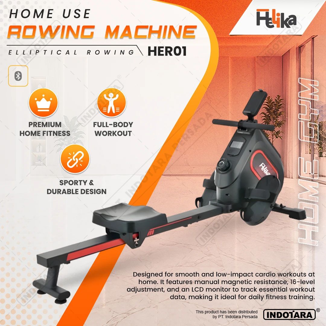Jual Alat Fitness Elliptical Rowing Trainer Sepeda Olahraga Home Gym ...