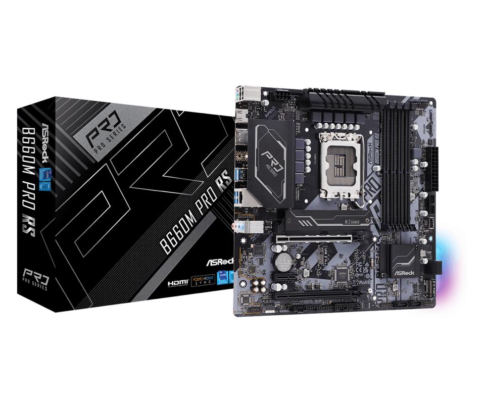 Jual Motherboard Asrock B660m Pro Rs (lga1700, B660, Ddr4,