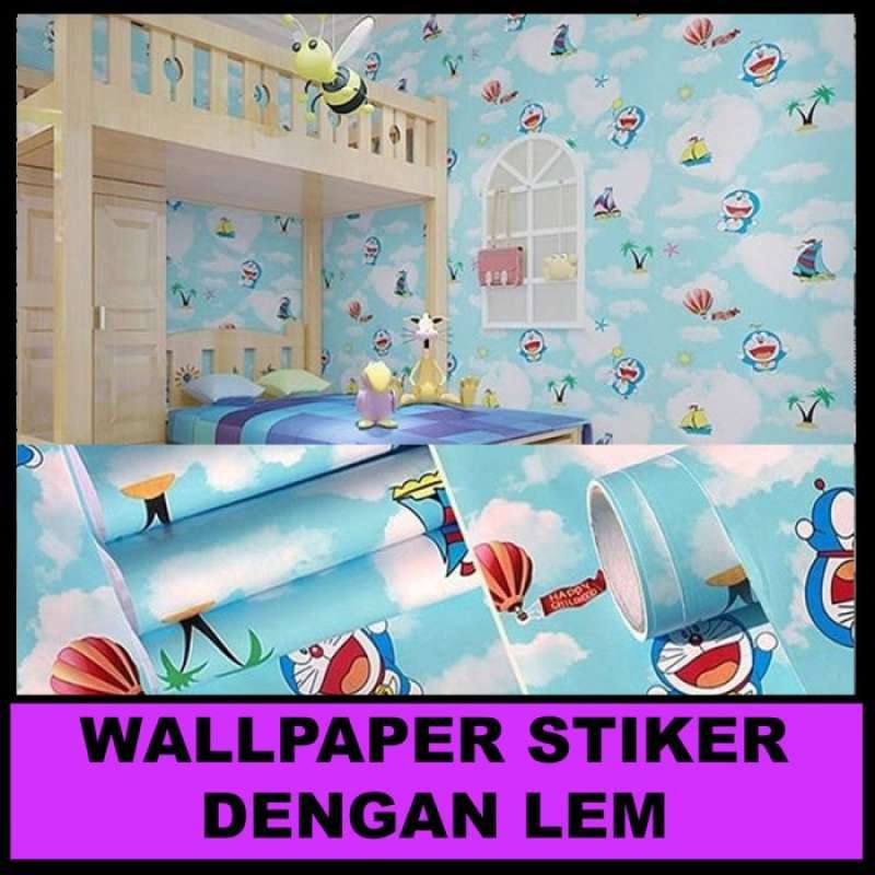Promo Wallpaper Dinding Stiker Walpaper dinding Doraemon Pantai
