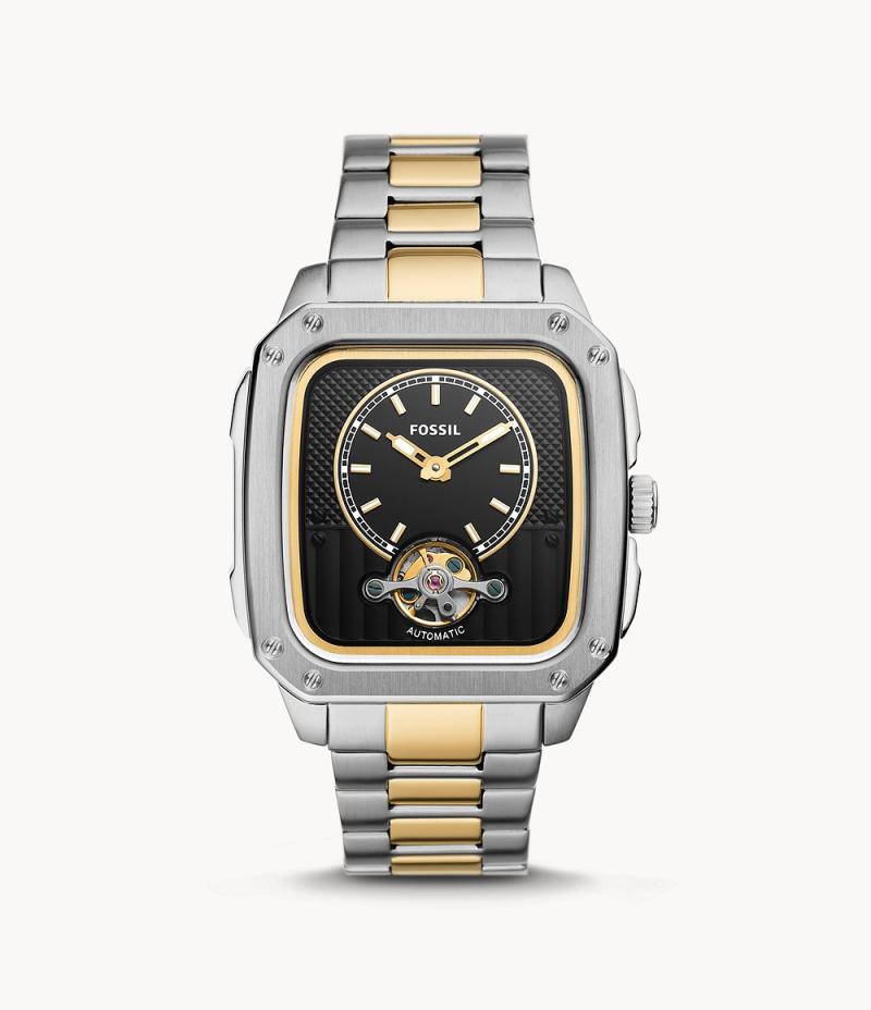 Two Tone Fossil Fs 6083 Fossil Mens FS5273 Grant Chronograph Two