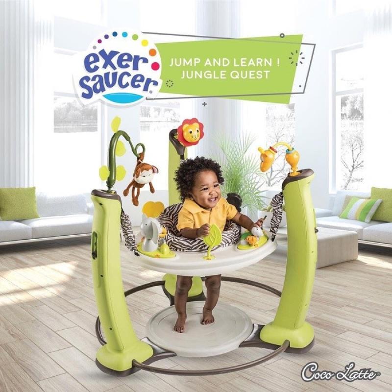 Learn Jumperoo Jungle Quest Evenflo Safari Exersaucer Jual