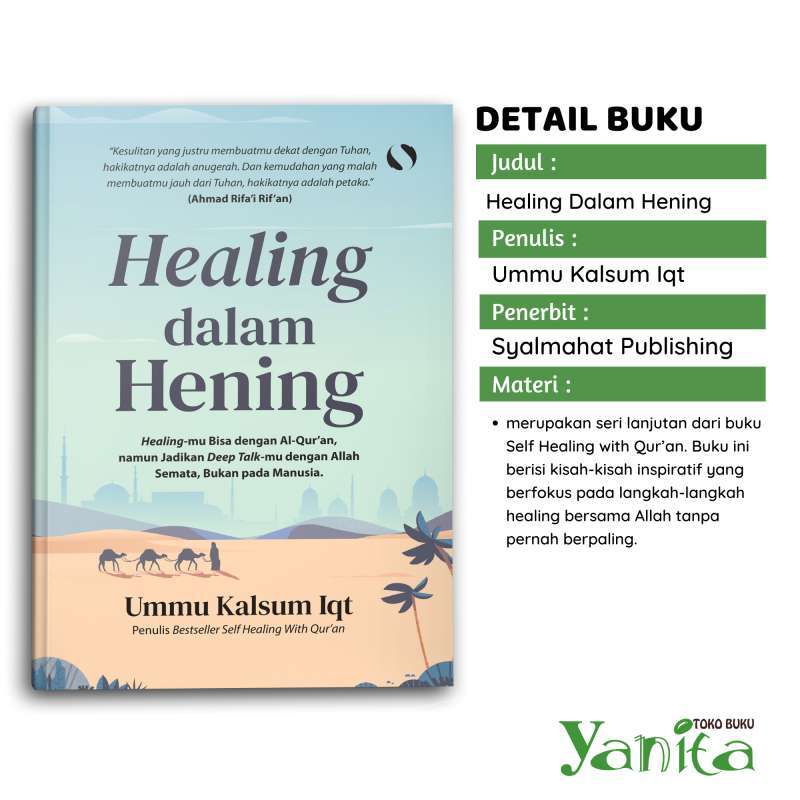 Promo Yanita Buku Motivasi Islam Islami Healing Dalam Hening Hijrah