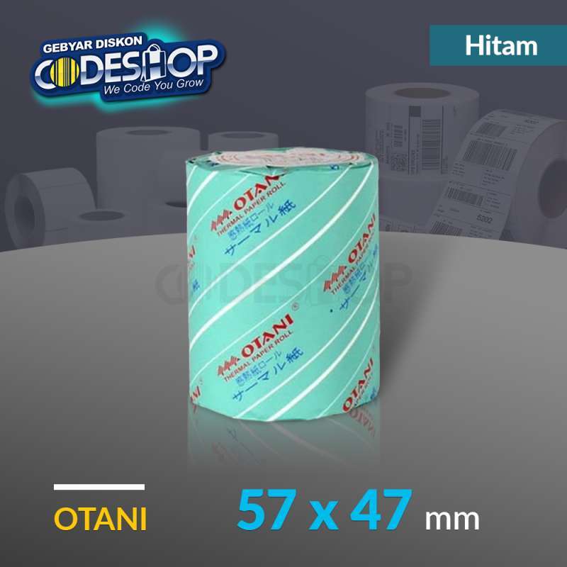 Jual OTANI Kertas Thermal 57 x 47 mm Struk Printer Kasir Bluetooth