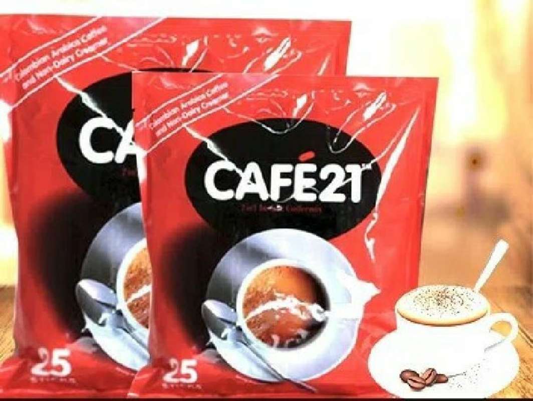 Jual Cafe21 2 in 1 Instant Coffee mix / Cafe 21 2in1 Coffeemix (25