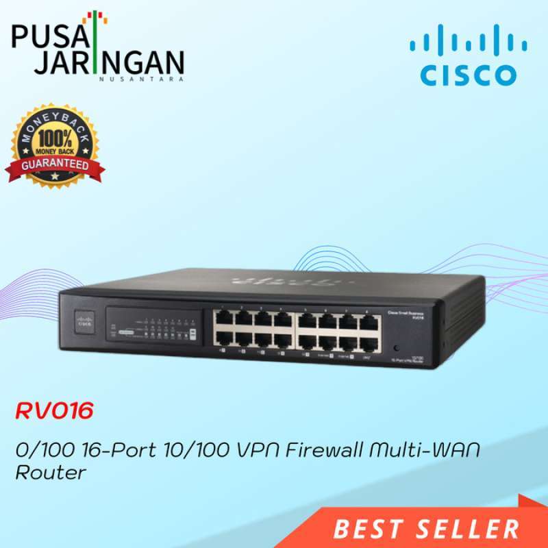 Promo CISCO RV016 16 port Multi-WAN VPN Router Diskon 23% di Seller ...