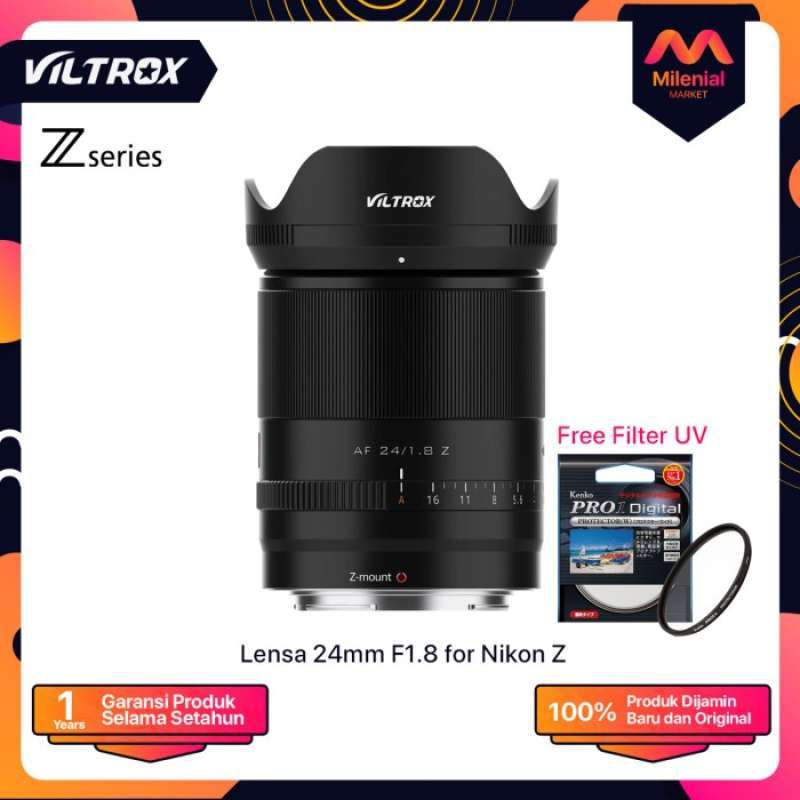 VILTROX AF 24mm F1.8 Obiettivo Grandangolare Per Sony E-Mount - Autofocus E Full Frame - Foto 5