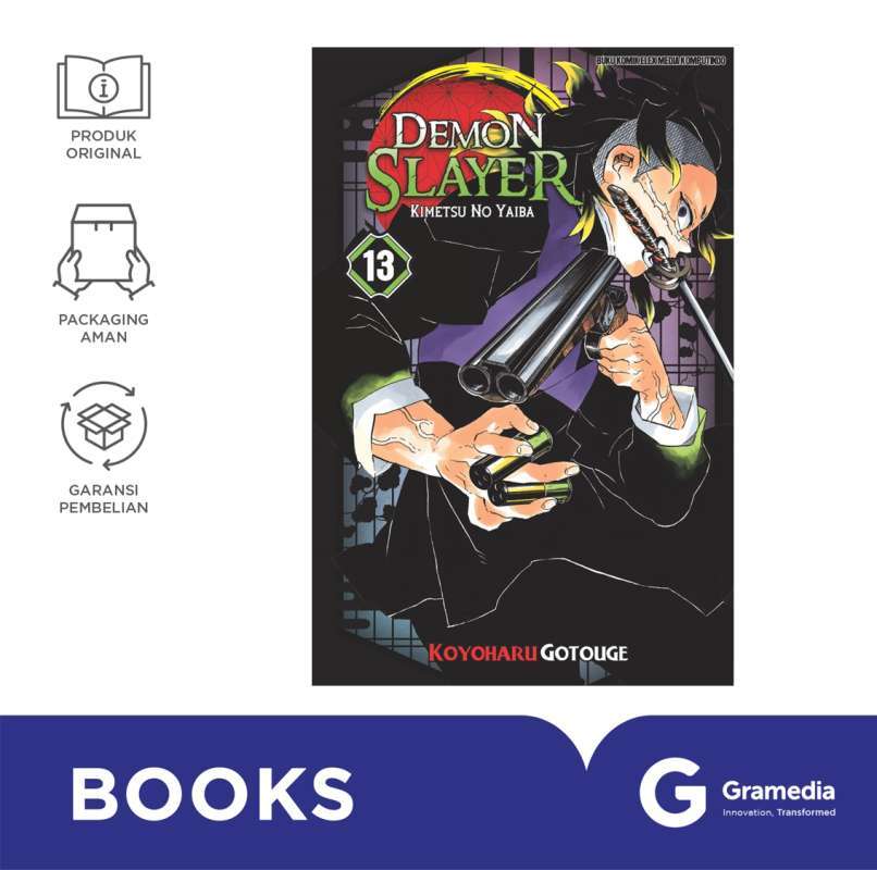 Promo Demon Slayer Kimetsu No Yaiba 13 Diskon 20 Di Seller Gramedia