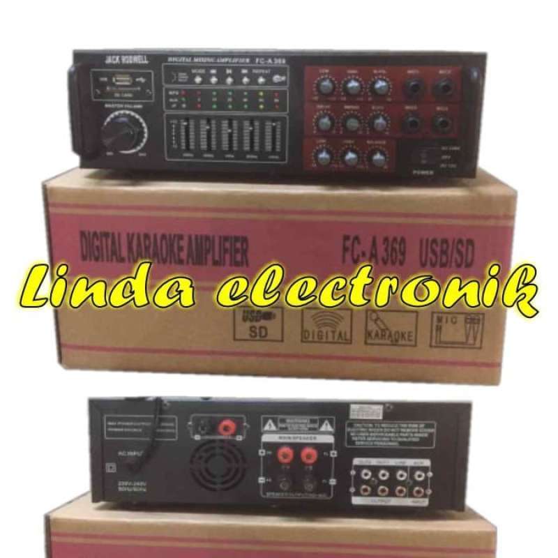 Promo Amplifier Mixer JACK RODWELL FC A 369 USB MEMORY CARD Diskon 23% ...