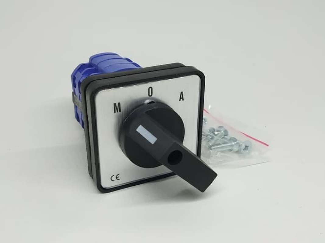 Jual Selector Switch Auto Off Manual 3 Posisi Aom 3 Pole 20a 220v ...