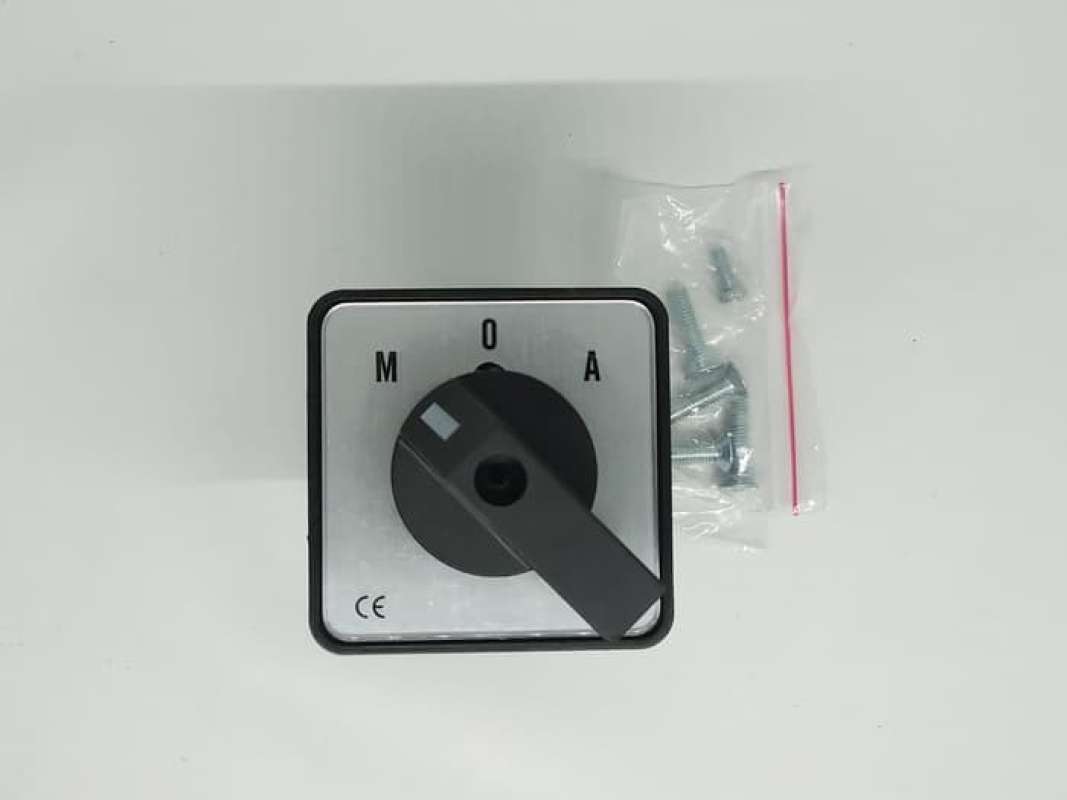 Jual Selector Switch Auto Off Manual 3 Posisi Aom 3 Pole 20a 220v Premium Di Seller Virgo Storee