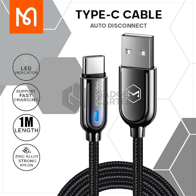 Jual MCDODO CA6190 KABEL AUTO DISCONNECT POWER OFF TYPE C FAST