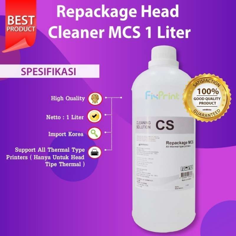 Promo Head Cleaner Inktec 1 Liter MCS01LDP Cleaning Printer Diskon 23