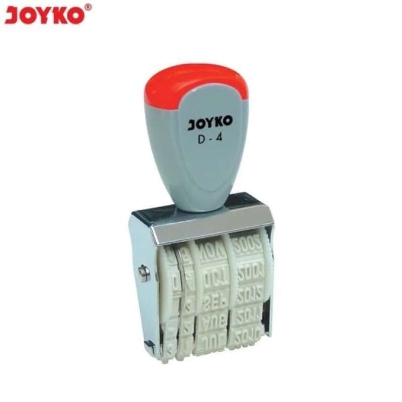 Jual Date Stamp/Stempel/Stampel Tanggal Hari Bulan Tahun Joyko D4/D4/D