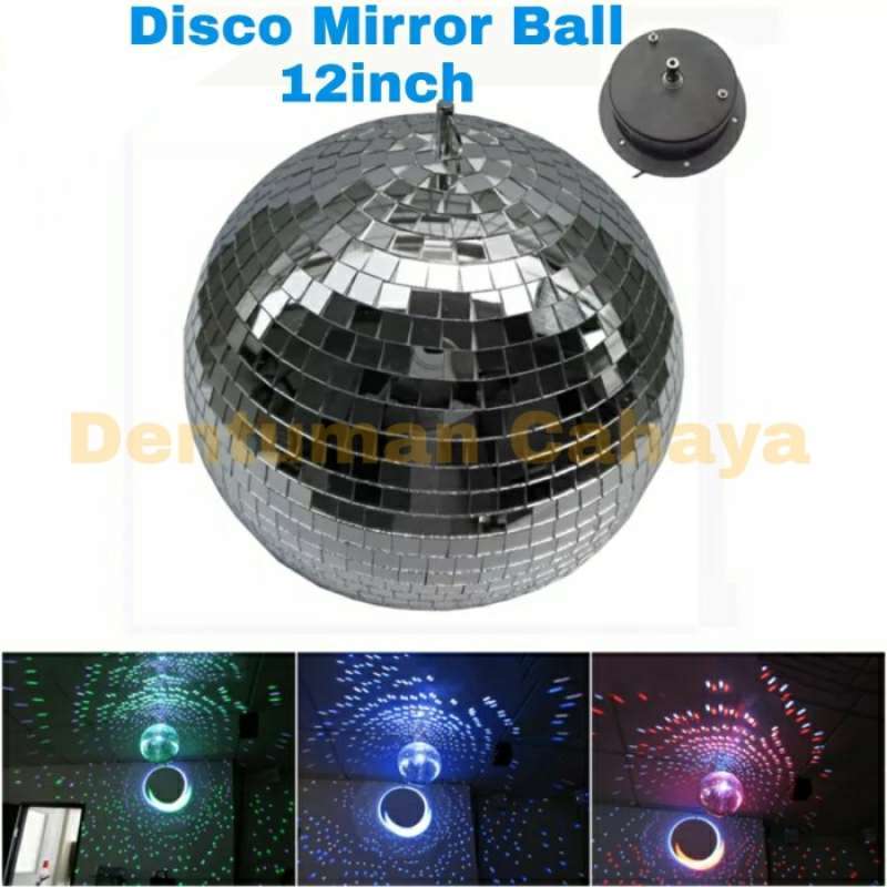 Jual Disco Mirror Ball 12 Inch 12inch Bola Kaca Disko Di Seller