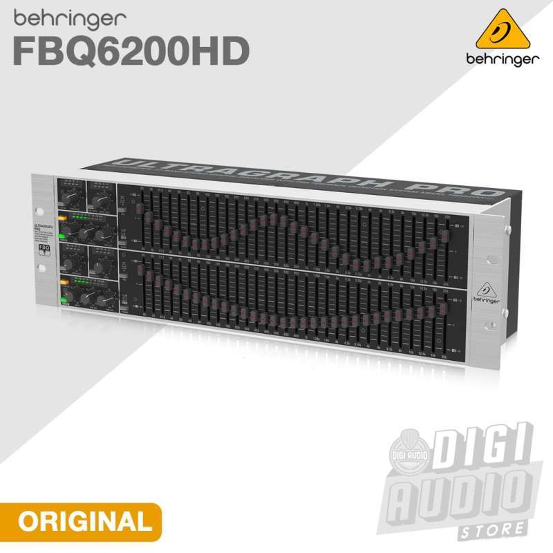 Jual Behringer FBQ 6200 HD Graphic Equalizer 31 Band Ekualiser