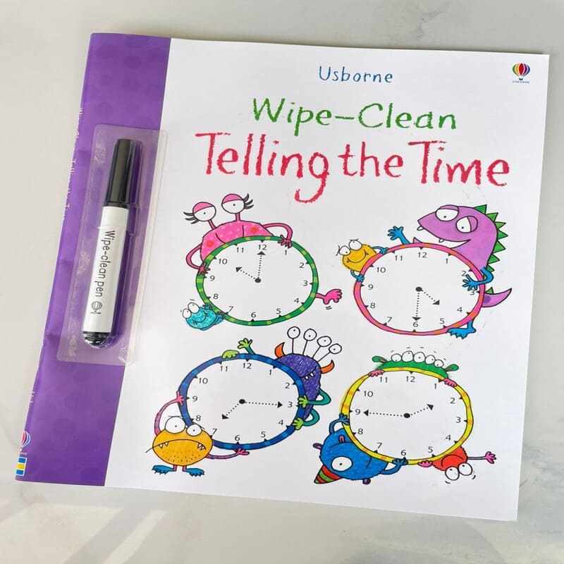 Jual [part 1 Usborne Wipe Clean Activity Book Buku Impor Edukasi